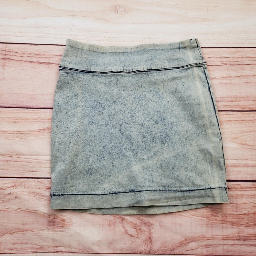 BDG Skirt Womens 0 Mini Stretch High Rise Pull On Urban Outfitters Casual Ladies